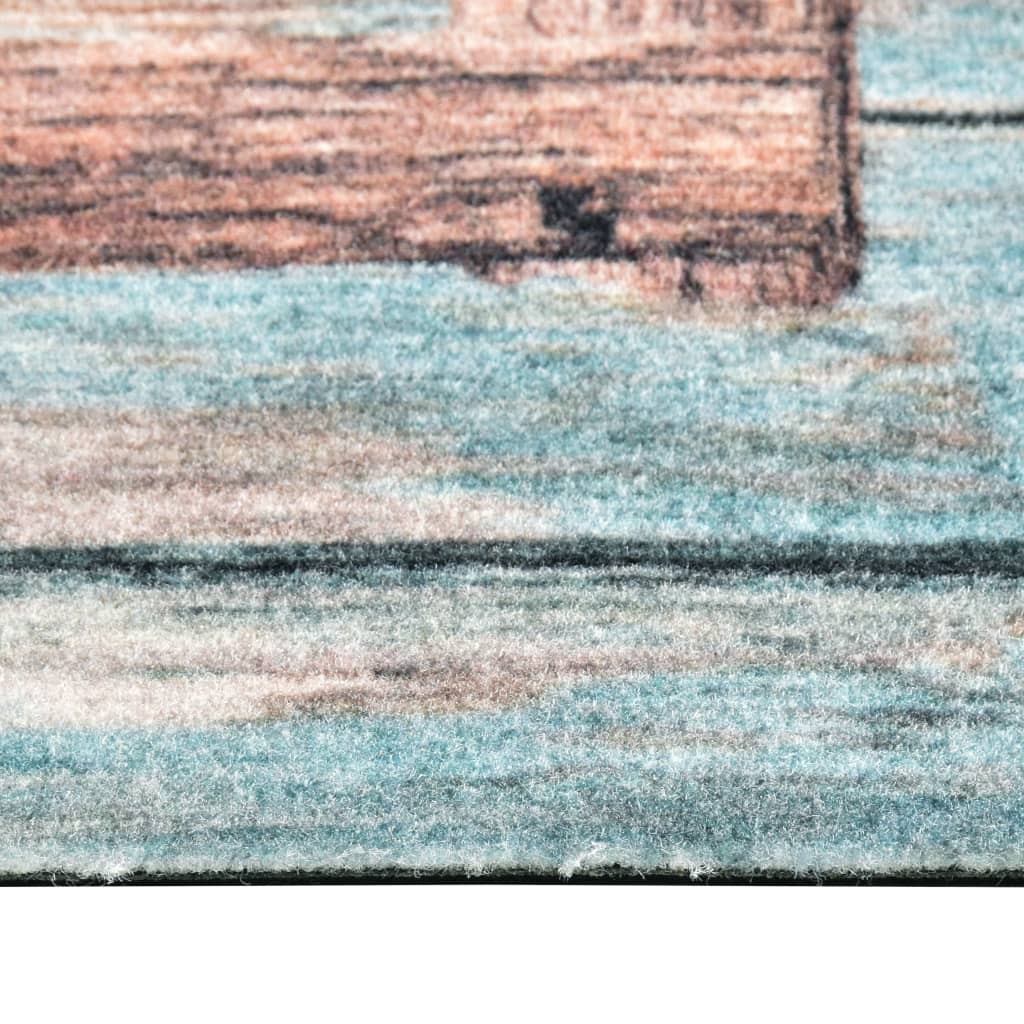 vidaXL Covoraș bucătărie, lavabil, imprimeu Love, 60x300 cm