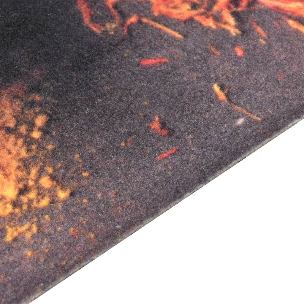 vidaXL Covoraș de bucătărie, lavabil, 60 x 180 cm, model linguri vidaXL Covoraș de bucătărie, lavabil, 60 x 180 cm, model linguri