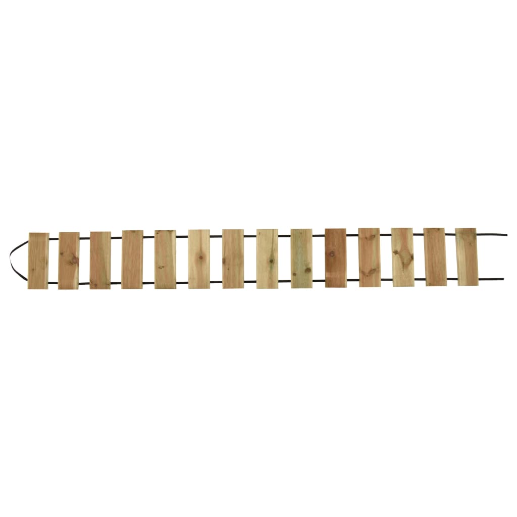 vidaXL Rolă cu plăci de podea, 35x300 cm, lemn de pin tratat vidaXL Rolă cu plăci de podea, 35x300 cm, lemn de pin tratat
