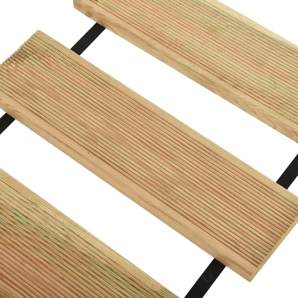 vidaXL Rolă cu plăci de podea, 35x300 cm, lemn de pin tratat vidaXL Rolă cu plăci de podea, 35x300 cm, lemn de pin tratat