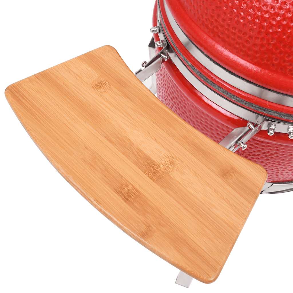 vidaXL Grătar cu afumătoare Kamado, 76 cm, ceramică vidaXL Grătar cu afumătoare Kamado, 76 cm, ceramică