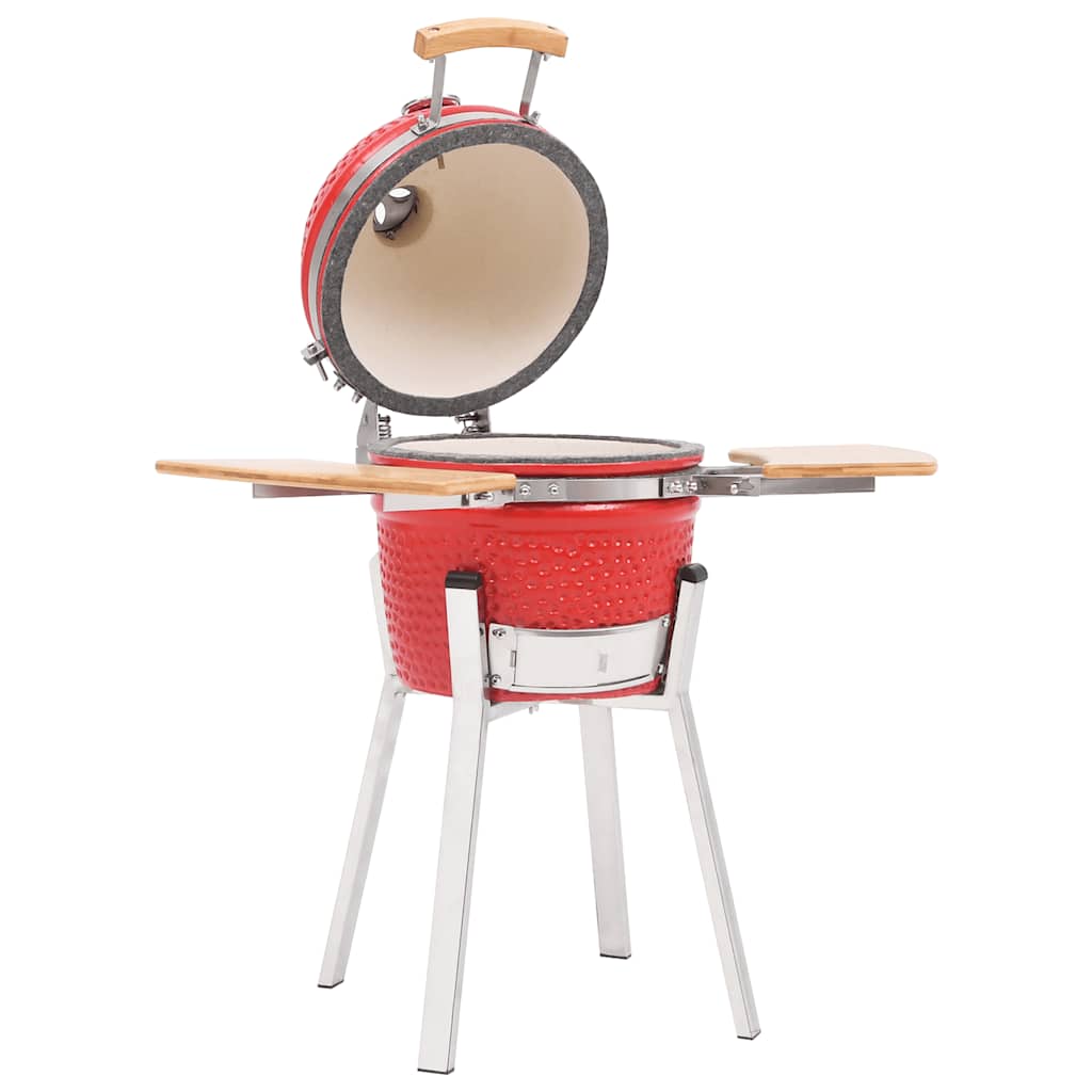 vidaXL Grătar cu afumătoare Kamado, 76 cm, ceramică vidaXL Grătar cu afumătoare Kamado, 76 cm, ceramică