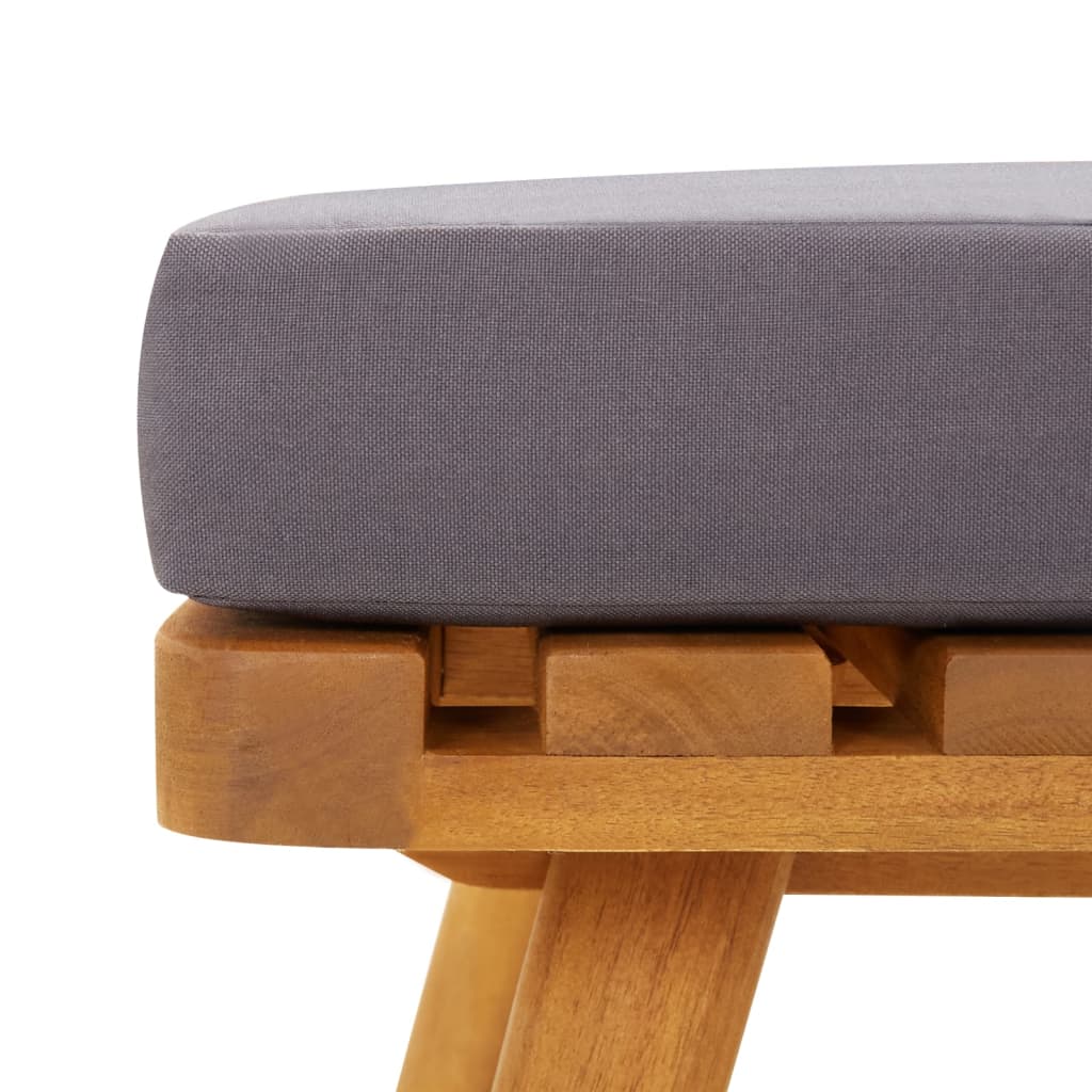 vidaXL Set mobilier de grădină cu perne, 3 piese, lemn masiv acacia vidaXL Set mobilier de grădină cu perne, 3 piese, lemn masiv acacia