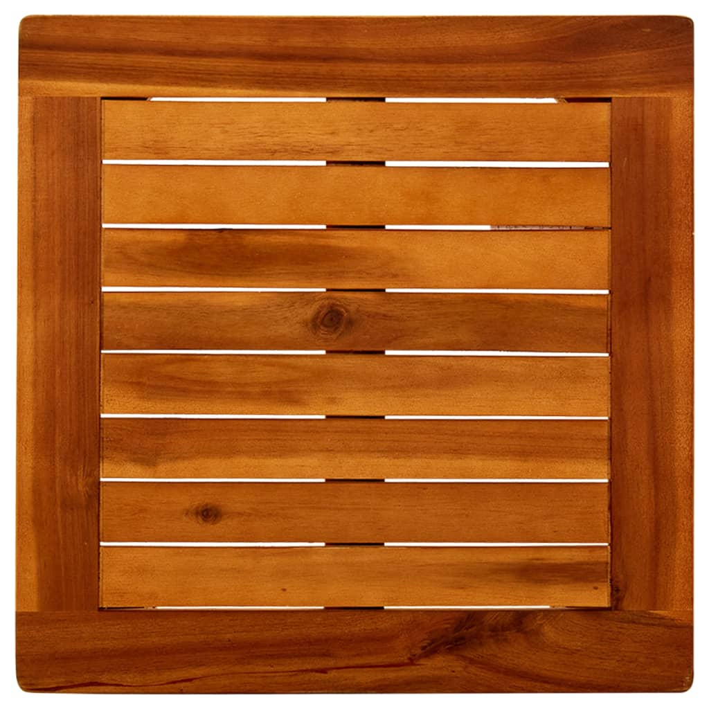 vidaXL Măsuță de cafea de grădină, 45x45x36 cm, lemn masiv acacia vidaXL Măsuță de cafea de grădină, 45x45x36 cm, lemn masiv acacia