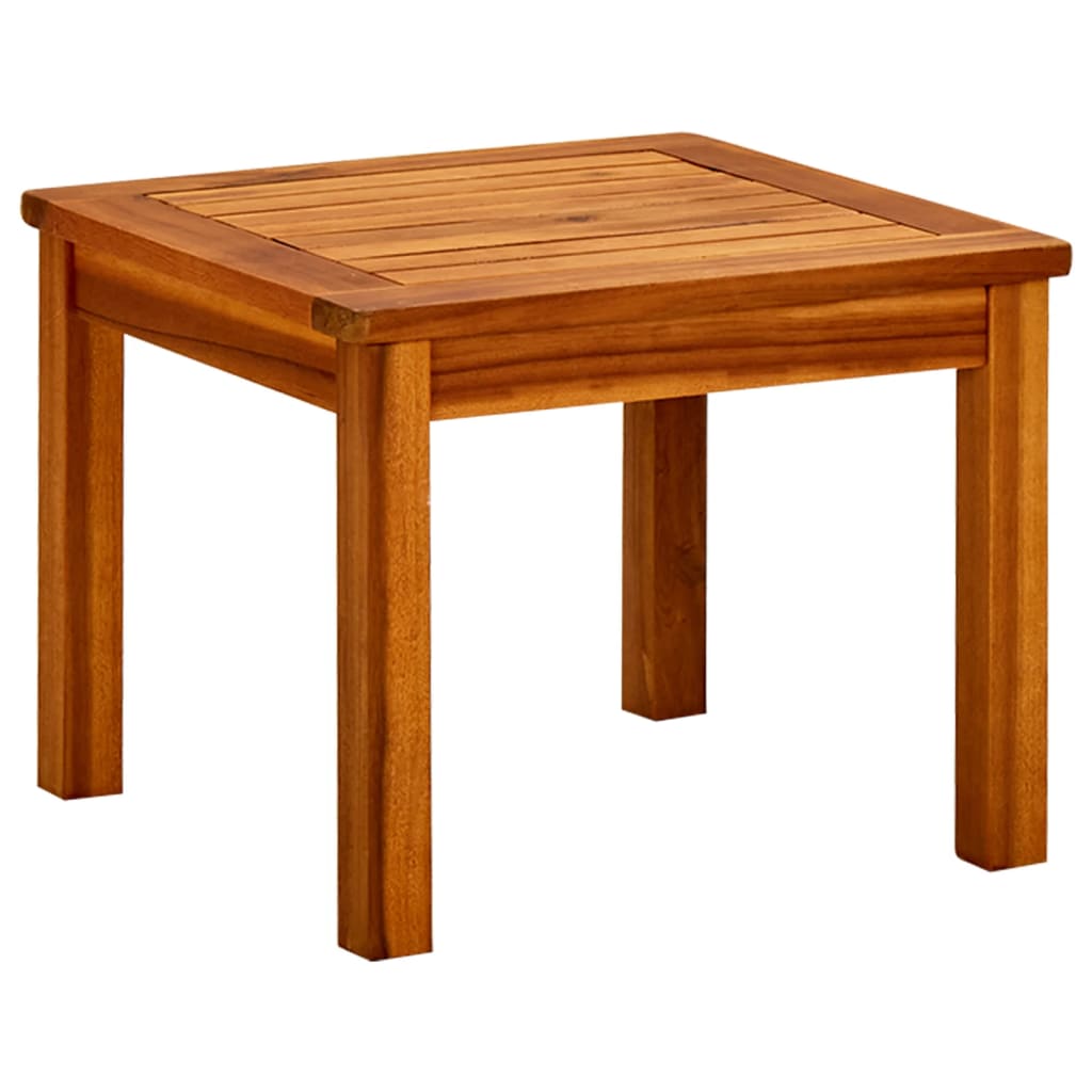 vidaXL Măsuță de cafea de grădină, 45x45x36 cm, lemn masiv acacia vidaXL Măsuță de cafea de grădină, 45x45x36 cm, lemn masiv acacia