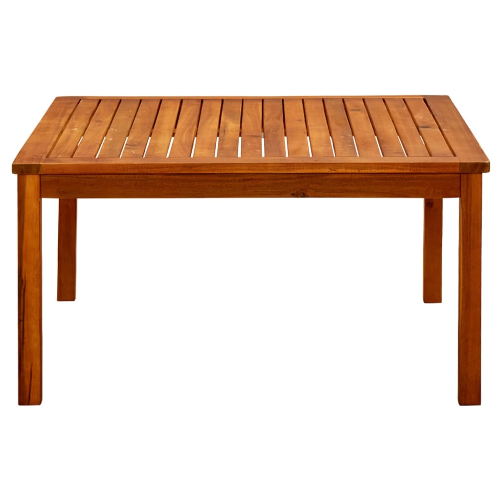 vidaXL Măsuță de cafea de grădină, 85x85x45 cm, lemn masiv acacia vidaXL Măsuță de cafea de grădină, 85x85x45 cm, lemn masiv acacia