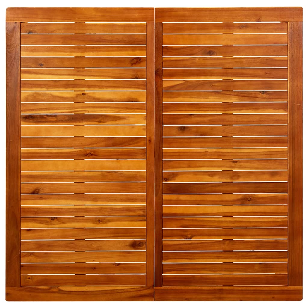 vidaXL Măsuță de cafea de grădină 110x110x45 cm lemn masiv acacia vidaXL Măsuță de cafea de grădină 110x110x45 cm lemn masiv acacia