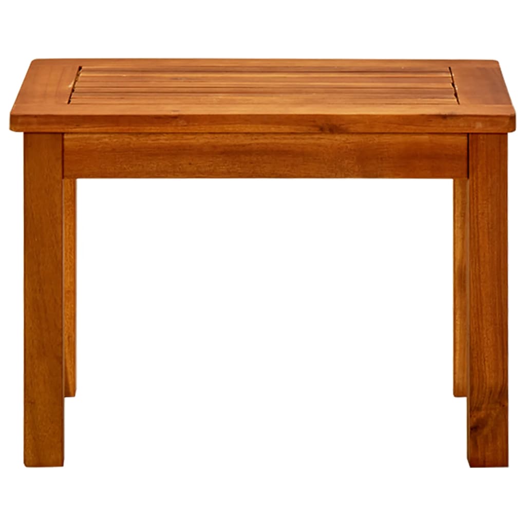 vidaXL Măsuță de cafea de grădină, 50x35x36 cm, lemn masiv acacia vidaXL Măsuță de cafea de grădină, 50x35x36 cm, lemn masiv acacia