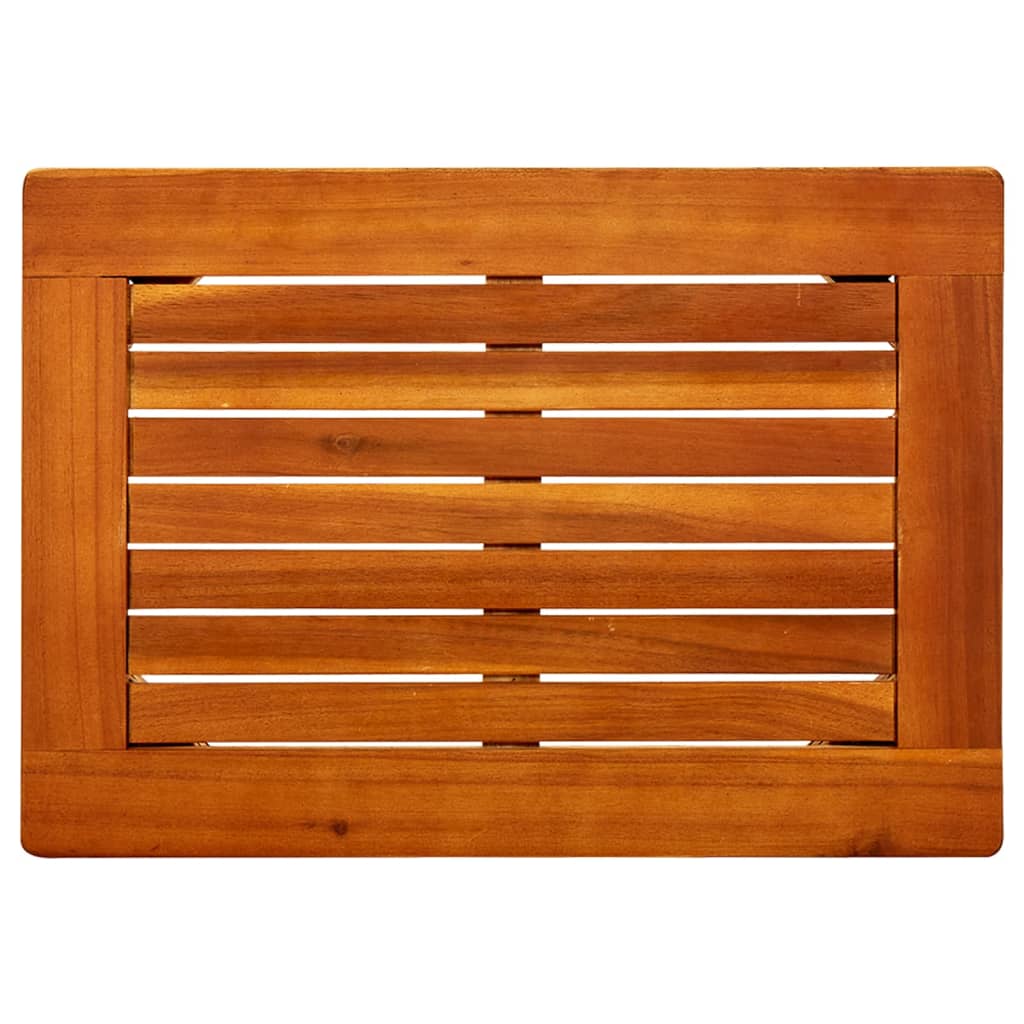 vidaXL Măsuță de cafea de grădină, 50x35x36 cm, lemn masiv acacia vidaXL Măsuță de cafea de grădină, 50x35x36 cm, lemn masiv acacia