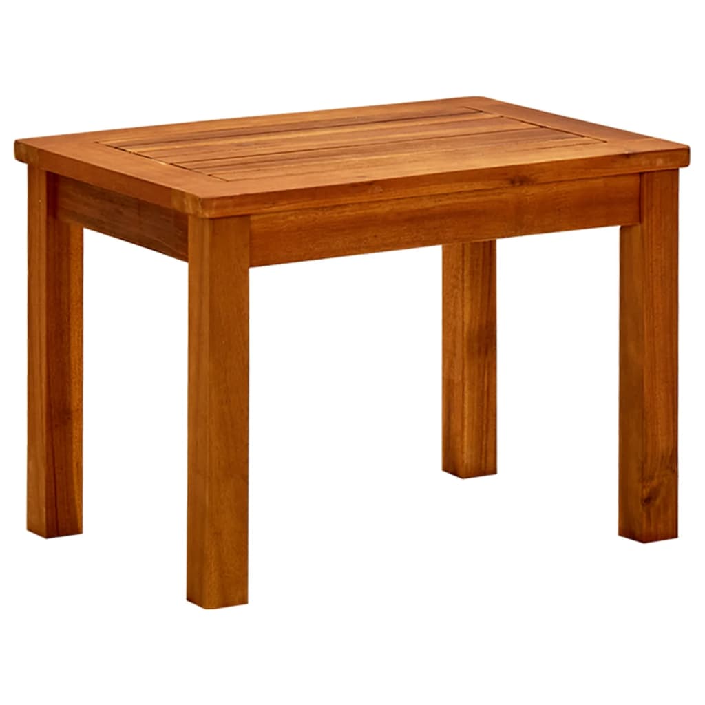 vidaXL Măsuță de cafea de grădină, 50x35x36 cm, lemn masiv acacia vidaXL Măsuță de cafea de grădină, 50x35x36 cm, lemn masiv acacia