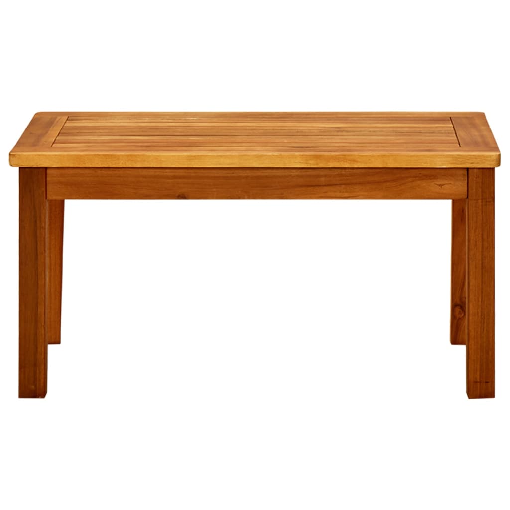 vidaXL Măsuță de cafea de grădină, 70x40x36 cm, lemn masiv acacia vidaXL Măsuță de cafea de grădină, 70x40x36 cm, lemn masiv acacia