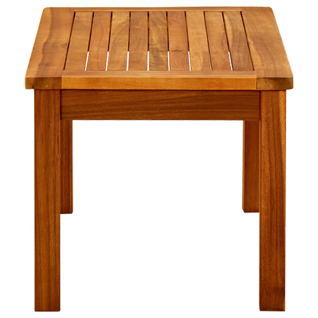 vidaXL Măsuță de cafea de grădină, 70x40x36 cm, lemn masiv acacia vidaXL Măsuță de cafea de grădină, 70x40x36 cm, lemn masiv acacia