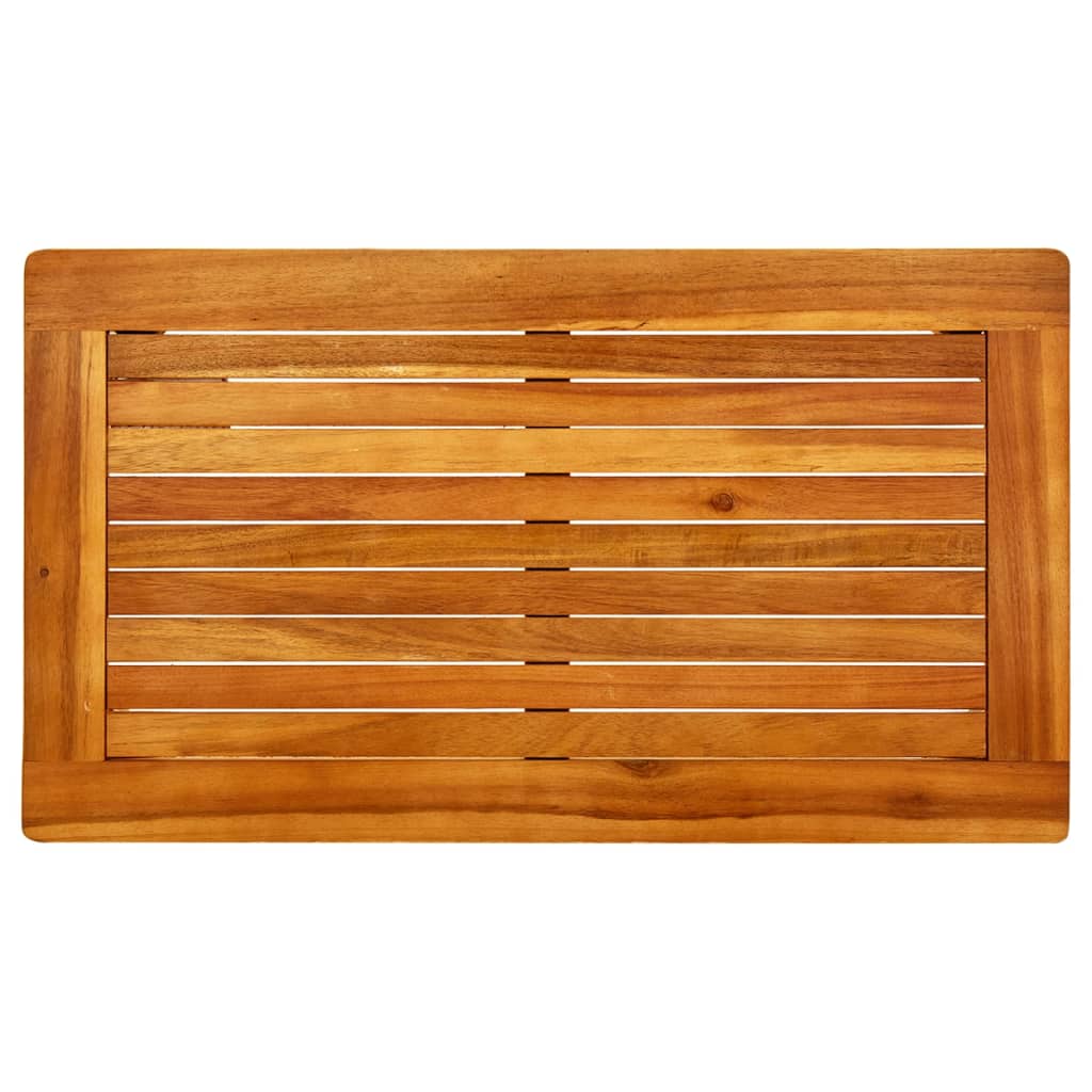 vidaXL Măsuță de cafea de grădină, 70x40x36 cm, lemn masiv acacia vidaXL Măsuță de cafea de grădină, 70x40x36 cm, lemn masiv acacia