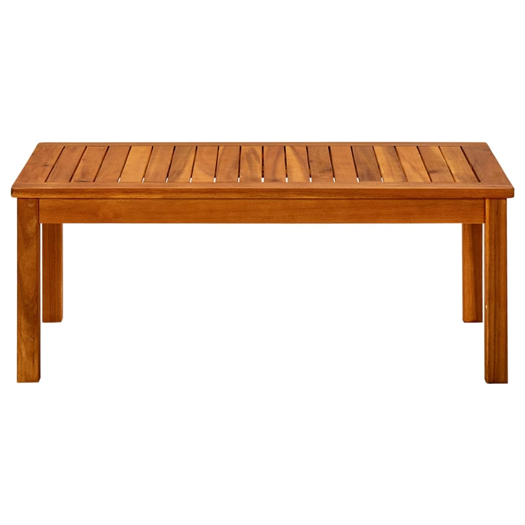 vidaXL Măsuță de cafea de grădină, 90x50x36 cm, lemn masiv acacia vidaXL Măsuță de cafea de grădină, 90x50x36 cm, lemn masiv acacia