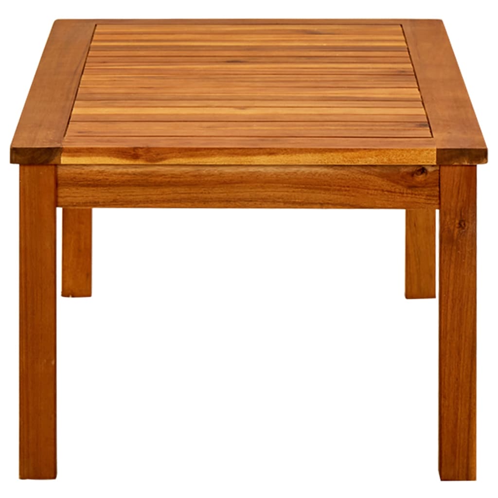 vidaXL Măsuță de cafea de grădină, 90x50x36 cm, lemn masiv acacia vidaXL Măsuță de cafea de grădină, 90x50x36 cm, lemn masiv acacia