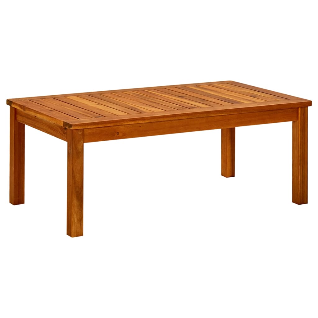 vidaXL Măsuță de cafea de grădină, 90x50x36 cm, lemn masiv acacia vidaXL Măsuță de cafea de grădină, 90x50x36 cm, lemn masiv acacia