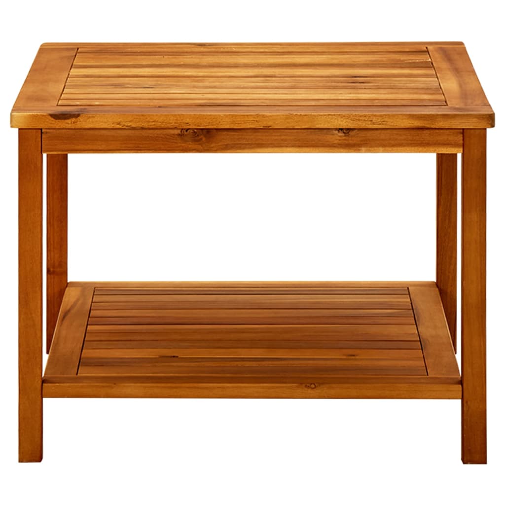 vidaXL Măsuță de cafea, 60x60x45 cm, lemn masiv de acacia vidaXL Măsuță de cafea, 60x60x45 cm, lemn masiv de acacia