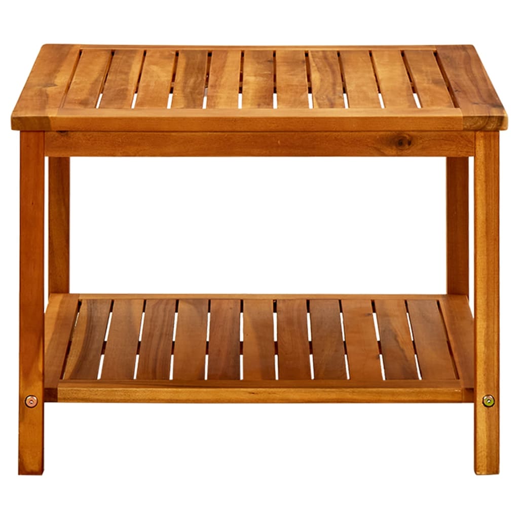 vidaXL Măsuță de cafea, 60x60x45 cm, lemn masiv de acacia vidaXL Măsuță de cafea, 60x60x45 cm, lemn masiv de acacia