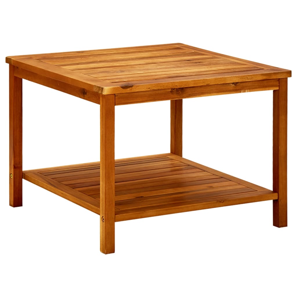 vidaXL Măsuță de cafea, 60x60x45 cm, lemn masiv de acacia vidaXL Măsuță de cafea, 60x60x45 cm, lemn masiv de acacia