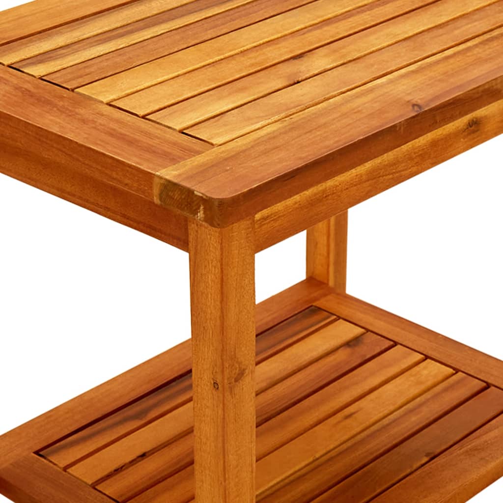 vidaXL Măsuță de cafea, 50x35x45 cm, lemn masiv de acacia vidaXL Măsuță de cafea, 50x35x45 cm, lemn masiv de acacia