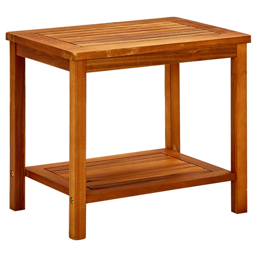vidaXL Măsuță de cafea, 50x35x45 cm, lemn masiv de acacia vidaXL Măsuță de cafea, 50x35x45 cm, lemn masiv de acacia