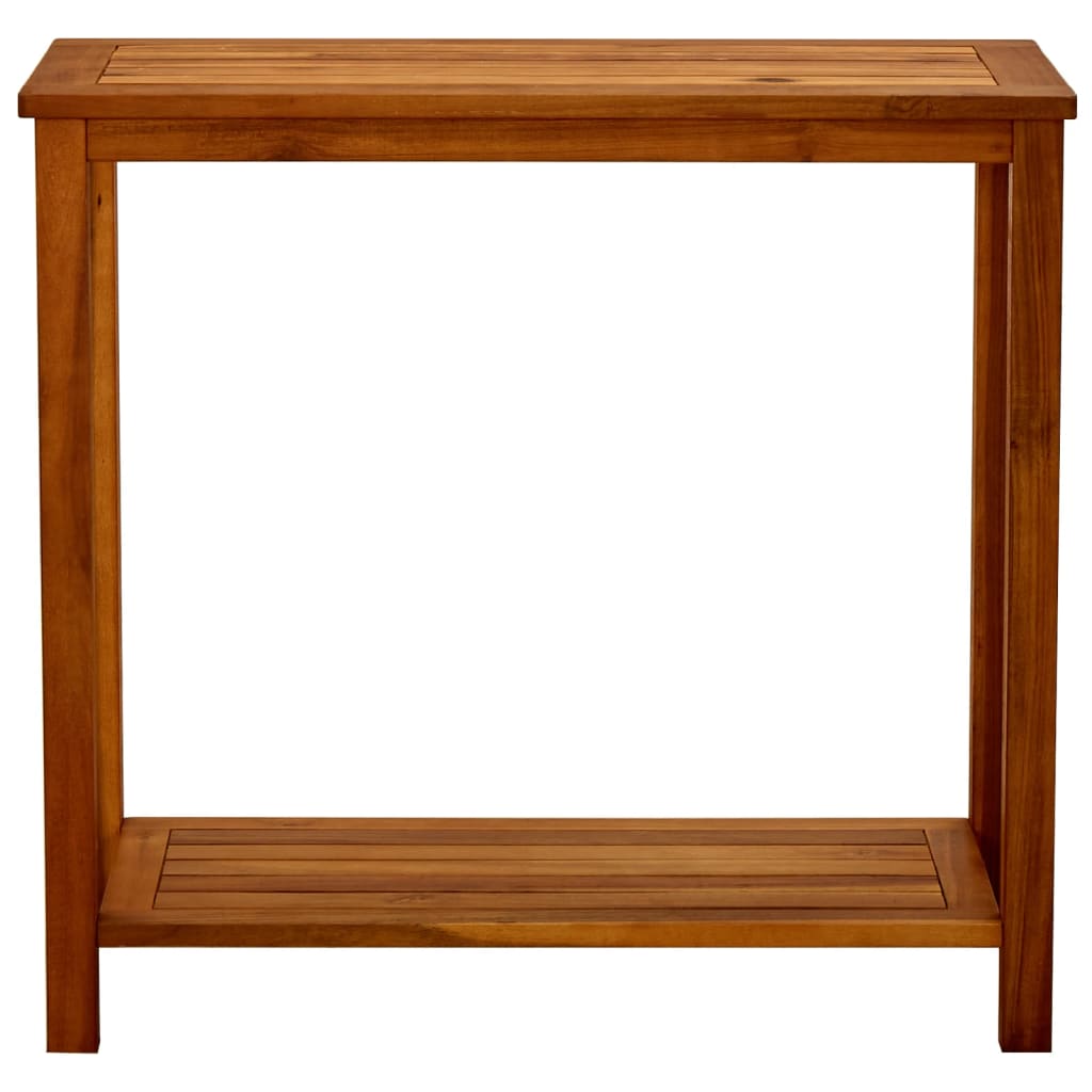vidaXL Masă consolă de grădină 80x35x75 cm lemn masiv de acacia vidaXL Masă consolă de grădină 80x35x75 cm lemn masiv de acacia