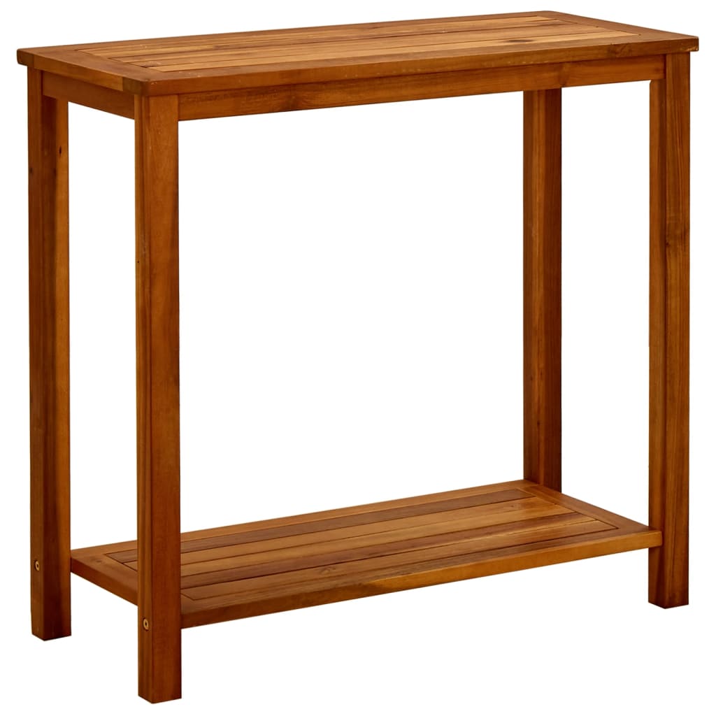 vidaXL Masă consolă de grădină 80x35x75 cm lemn masiv de acacia vidaXL Masă consolă de grădină 80x35x75 cm lemn masiv de acacia