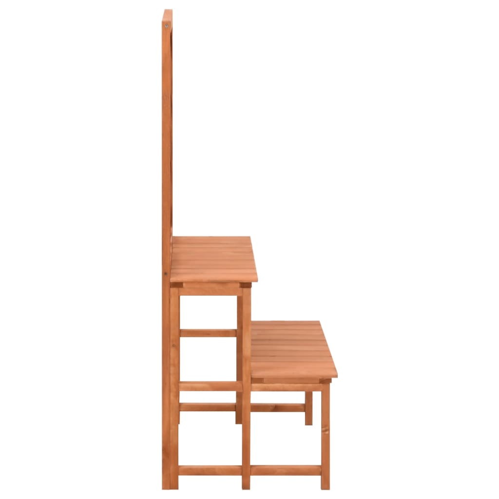vidaXL Suport plante cu spalier, 70x42x115 cm, lemn masiv de brad vidaXL Suport plante cu spalier, 70x42x115 cm, lemn masiv de brad