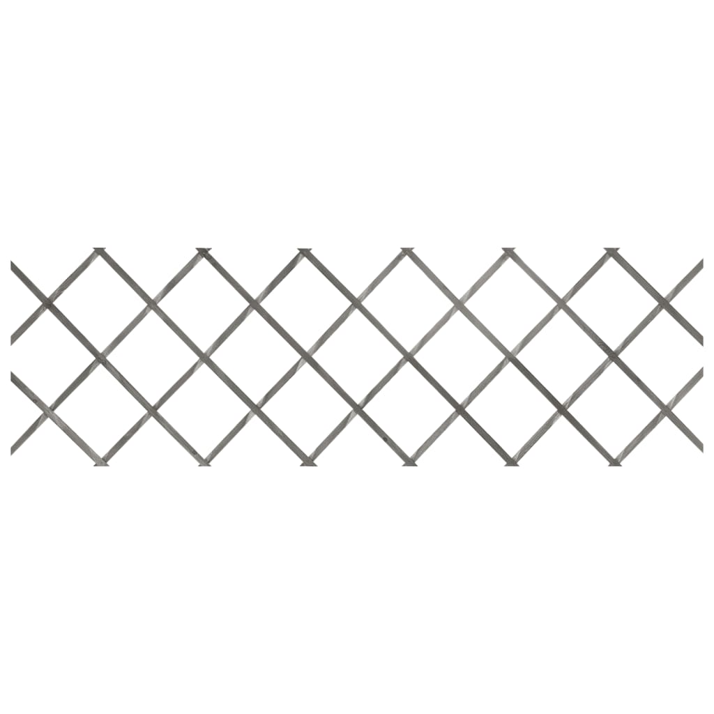 vidaXL Garduri din spalier, 5 buc., gri, 180x60 cm, lemn masiv de brad vidaXL Garduri din spalier, 5 buc., gri, 180x60 cm, lemn masiv de brad