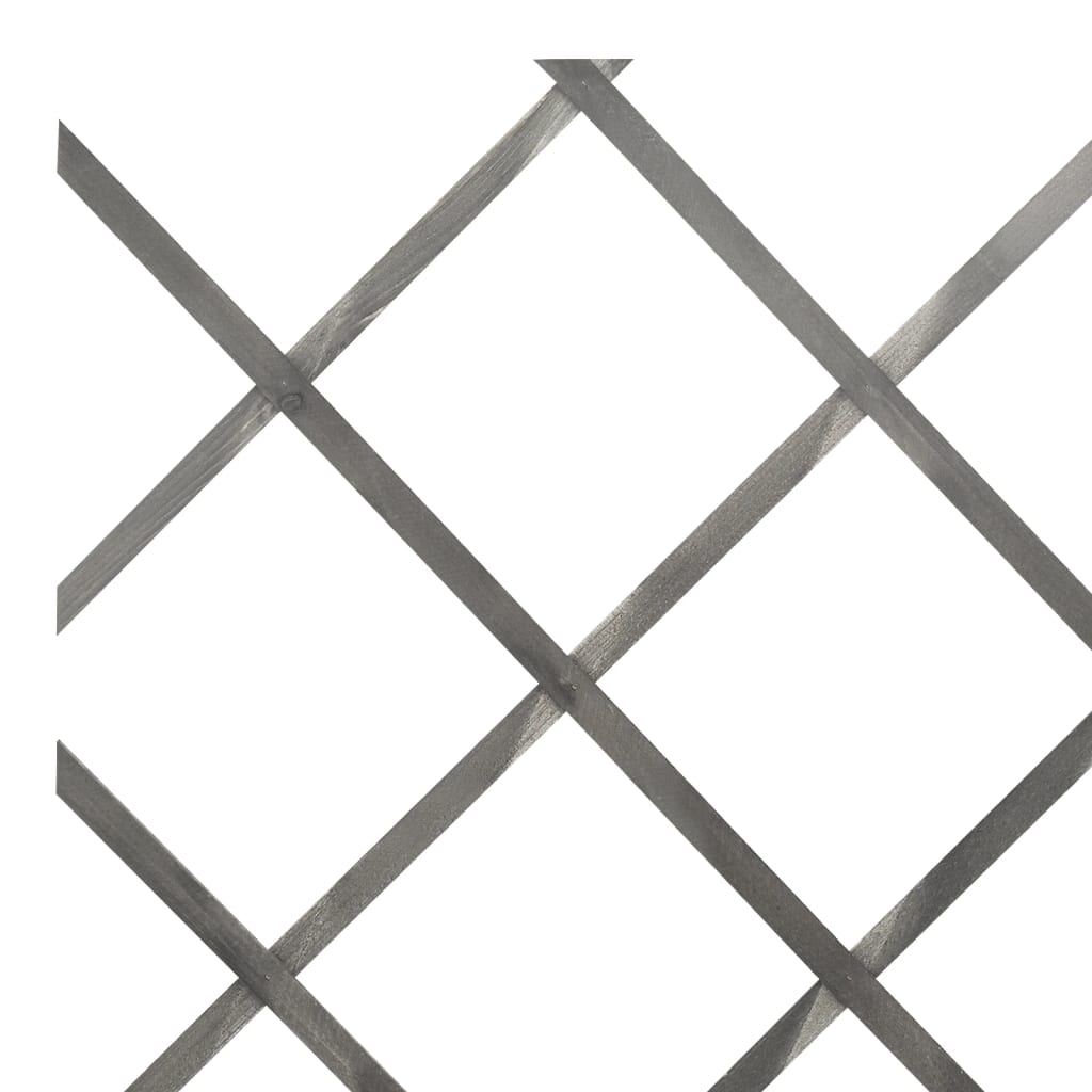 vidaXL Garduri din spalier, 5 buc., gri, 180x60 cm, lemn masiv de brad vidaXL Garduri din spalier, 5 buc., gri, 180x60 cm, lemn masiv de brad
