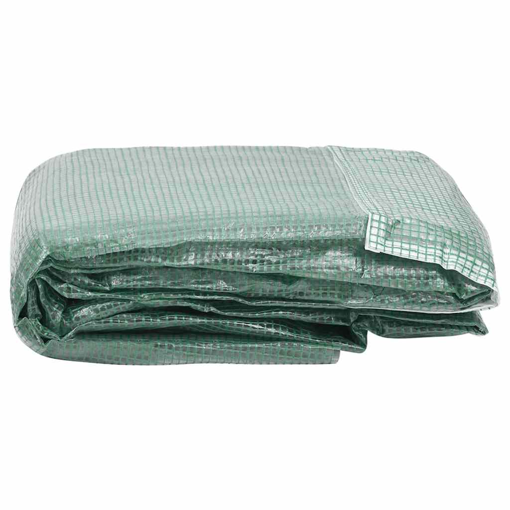 vidaXL Copertină rezervă pentru seră (32 m²), verde, 400x800x200 cm vidaXL Copertină rezervă pentru seră (32 m²), verde, 400x800x200 cm