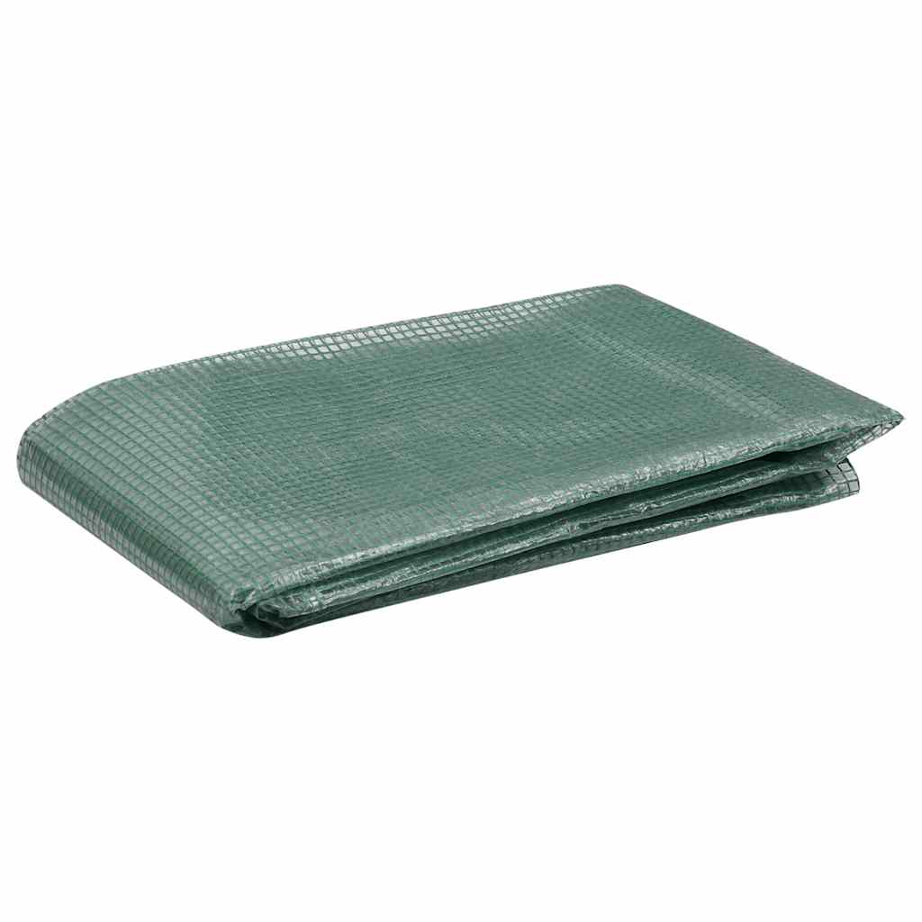 vidaXL Copertină de rezervă pentru seră (0,5 m²), verde, 50x100x190 cm vidaXL Copertină de rezervă pentru seră (0,5 m²), verde, 50x100x190 cm