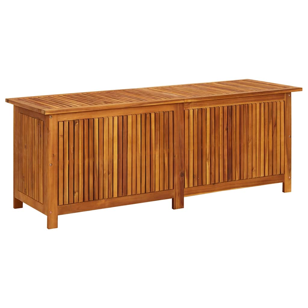 vidaXL Ladă de depozitare grădină, 150x50x58 cm, lemn masiv de acacia vidaXL Ladă de depozitare grădină, 150x50x58 cm, lemn masiv de acacia