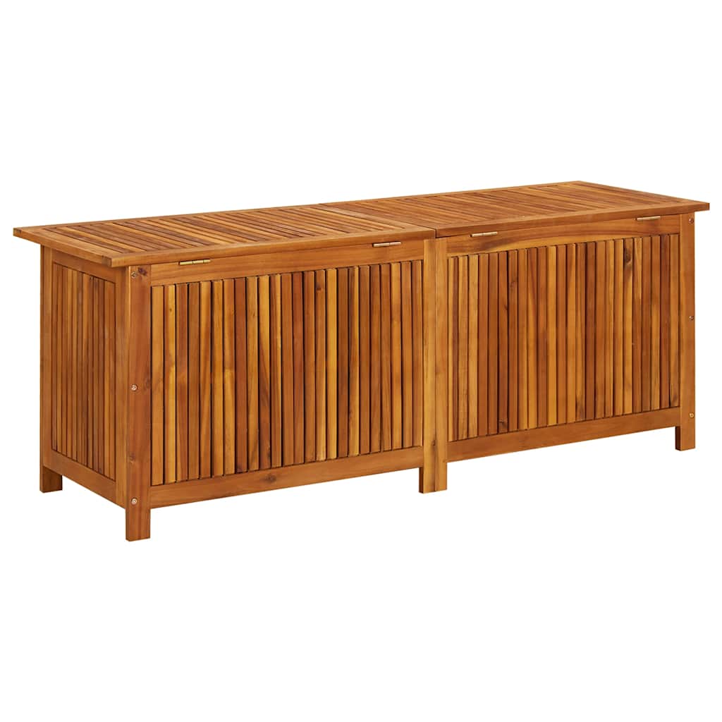 vidaXL Ladă de depozitare grădină, 150x50x58 cm, lemn masiv de acacia vidaXL Ladă de depozitare grădină, 150x50x58 cm, lemn masiv de acacia