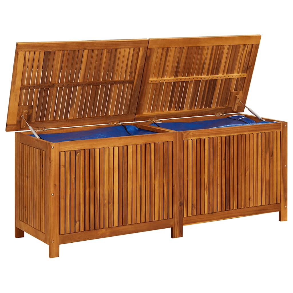 vidaXL Ladă de depozitare grădină, 150x50x58 cm, lemn masiv de acacia vidaXL Ladă de depozitare grădină, 150x50x58 cm, lemn masiv de acacia