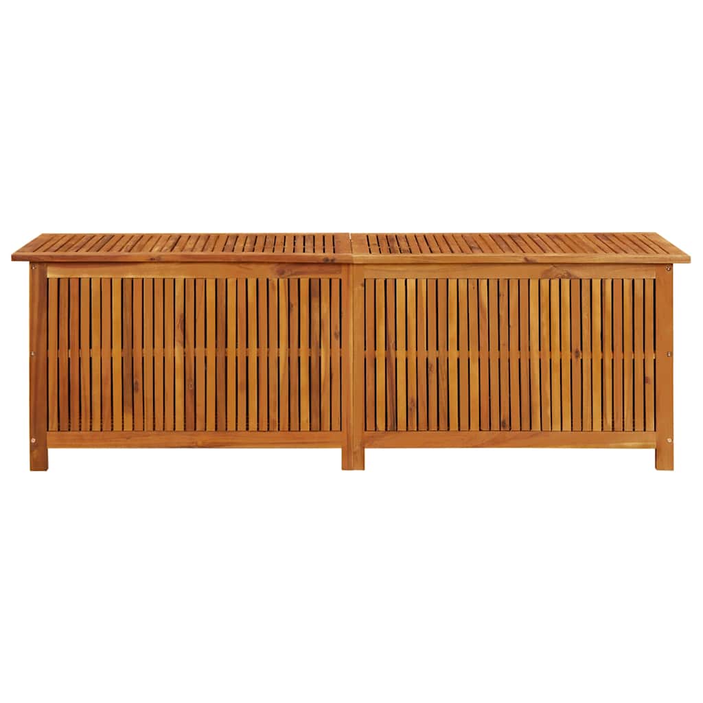 vidaXL Ladă de depozitare grădină, 175x50x58 cm, lemn masiv de acacia vidaXL Ladă de depozitare grădină, 175x50x58 cm, lemn masiv de acacia
