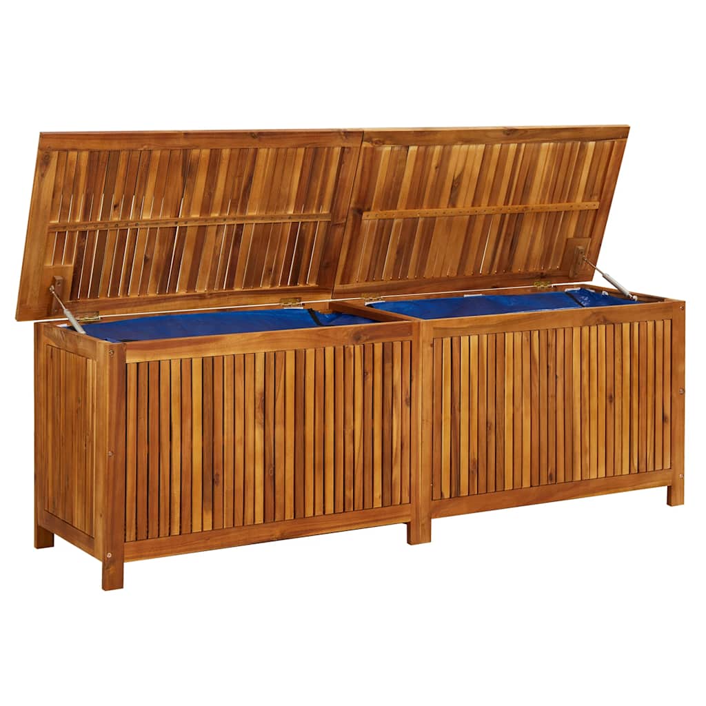 vidaXL Ladă de depozitare grădină, 175x50x58 cm, lemn masiv de acacia vidaXL Ladă de depozitare grădină, 175x50x58 cm, lemn masiv de acacia