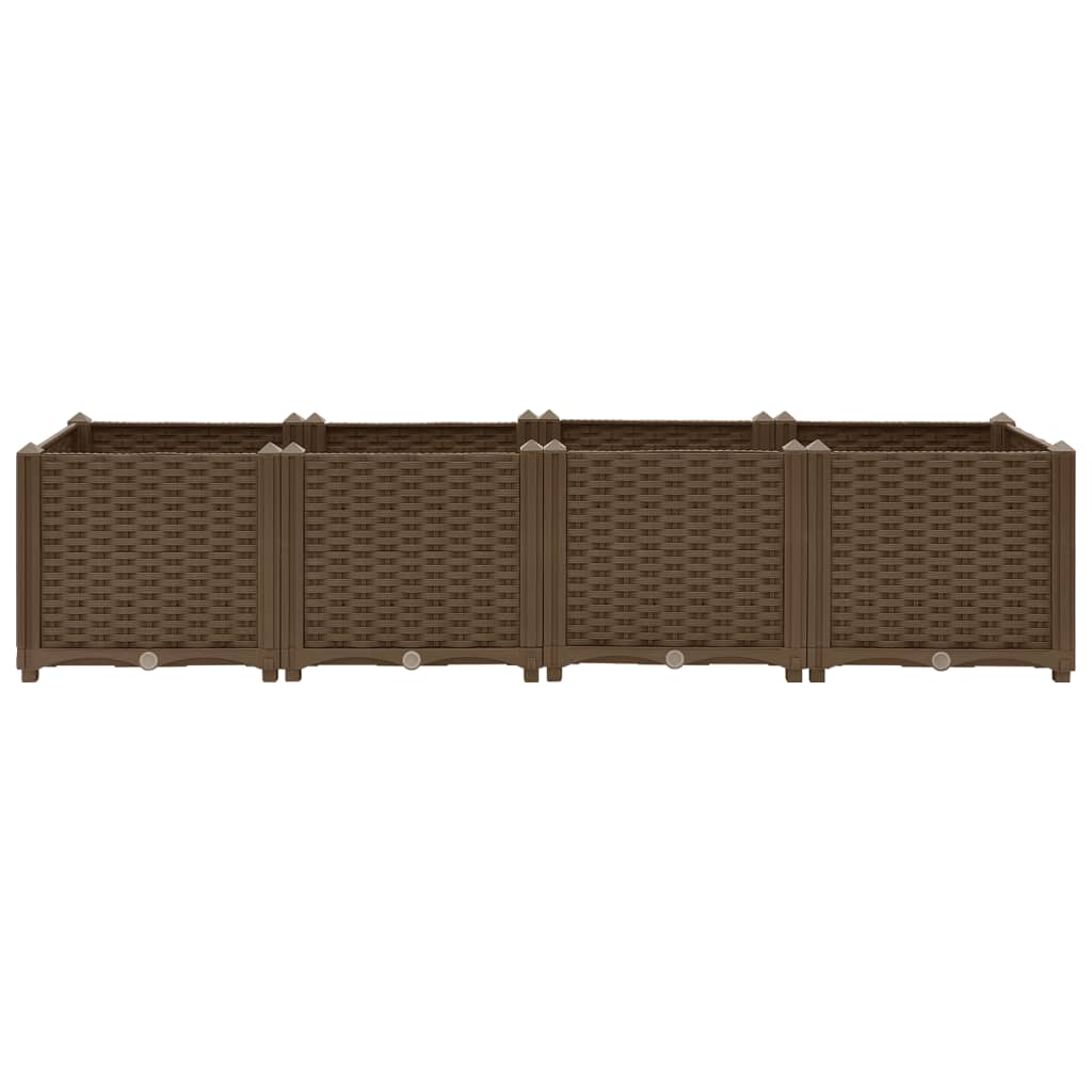 vidaXL Strat înălțat, 160x40x38 cm, polipropilenă vidaXL Strat înălțat, 160x40x38 cm, polipropilenă