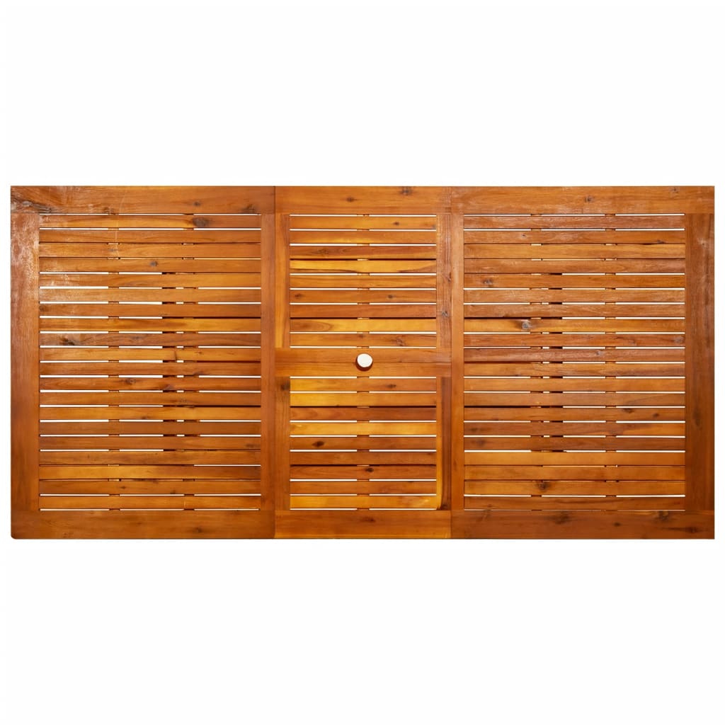vidaXL Masă de grădină, (150-200)x100x75 cm, lemn masiv de acacia vidaXL Masă de grădină, (150-200)x100x75 cm, lemn masiv de acacia