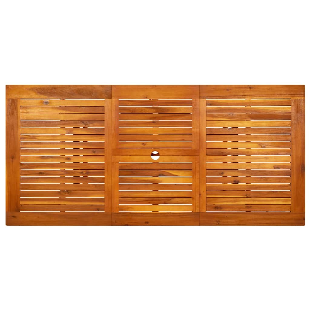 vidaXL Masă de grădină, (120-170)x80x75 cm, lemn masiv de acacia vidaXL Masă de grădină, (120-170)x80x75 cm, lemn masiv de acacia
