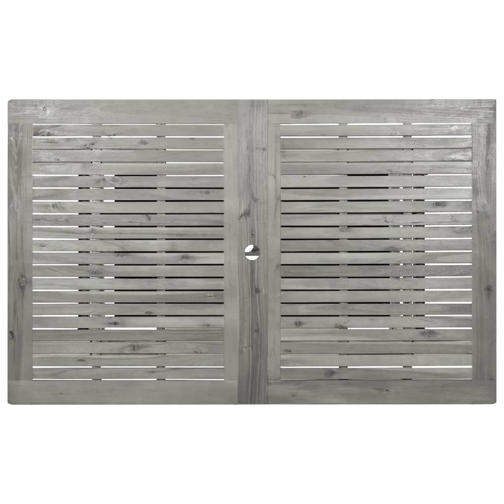 vidaXL Masă de grădină, (160-240)x100x75 cm, lemn masiv de acacia vidaXL Masă de grădină, (160-240)x100x75 cm, lemn masiv de acacia