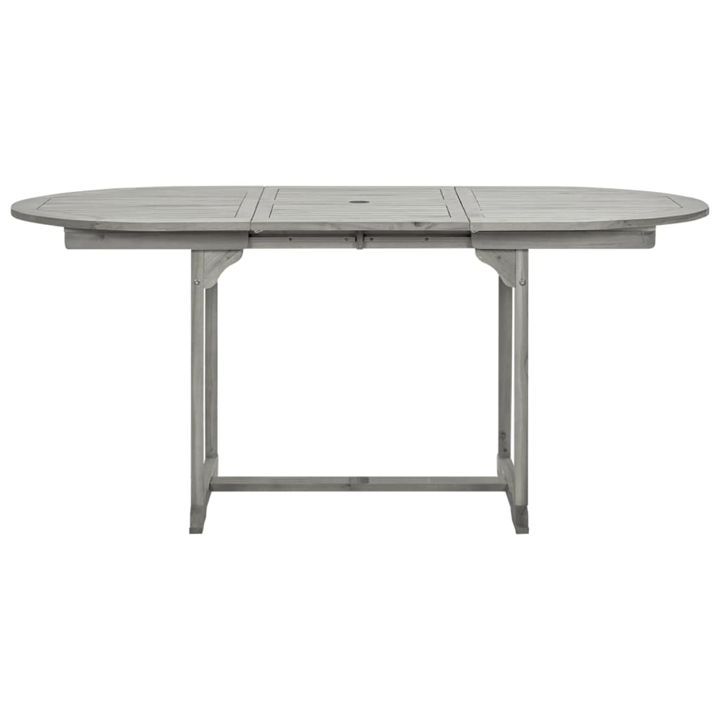 vidaXL Masă de grădină, (120-170)x80x75 cm, lemn masiv de acacia vidaXL Masă de grădină, (120-170)x80x75 cm, lemn masiv de acacia