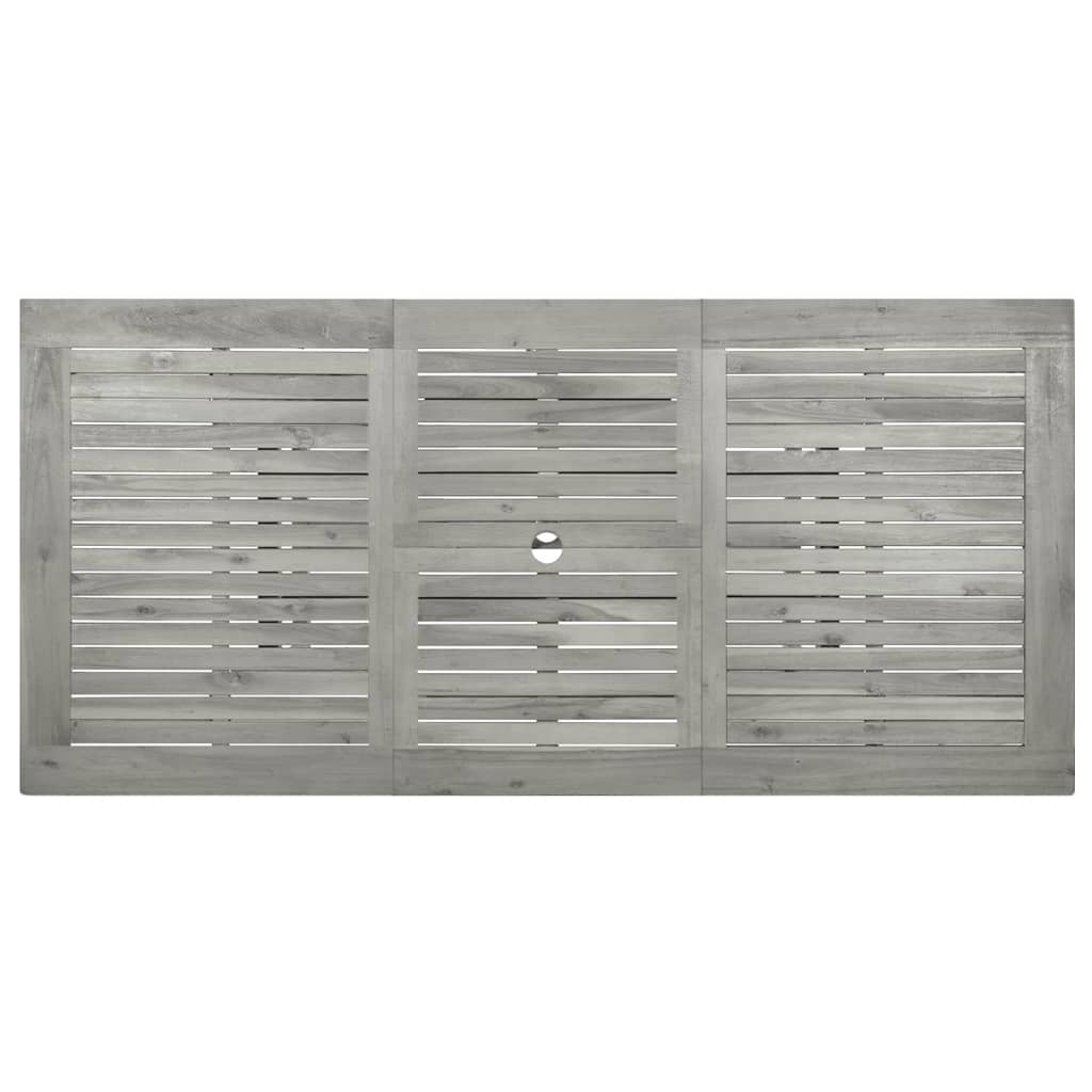 vidaXL Masă de grădină, (120-170)x80x75 cm, lemn masiv de acacia vidaXL Masă de grădină, (120-170)x80x75 cm, lemn masiv de acacia