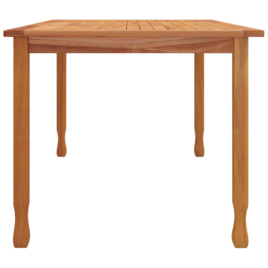 vidaXL Masă de grădină, 150x90x75 cm, lemn masiv de tec vidaXL Masă de grădină, 150x90x75 cm, lemn masiv de tec