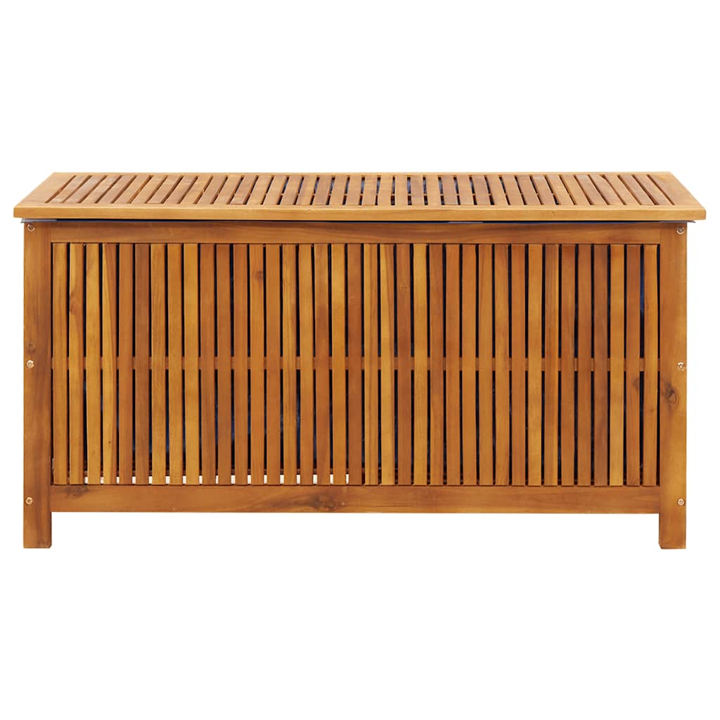 vidaXL Ladă de depozitare grădină, 113x50x58 cm, lemn masiv de acacia vidaXL Ladă de depozitare grădină, 113x50x58 cm, lemn masiv de acacia