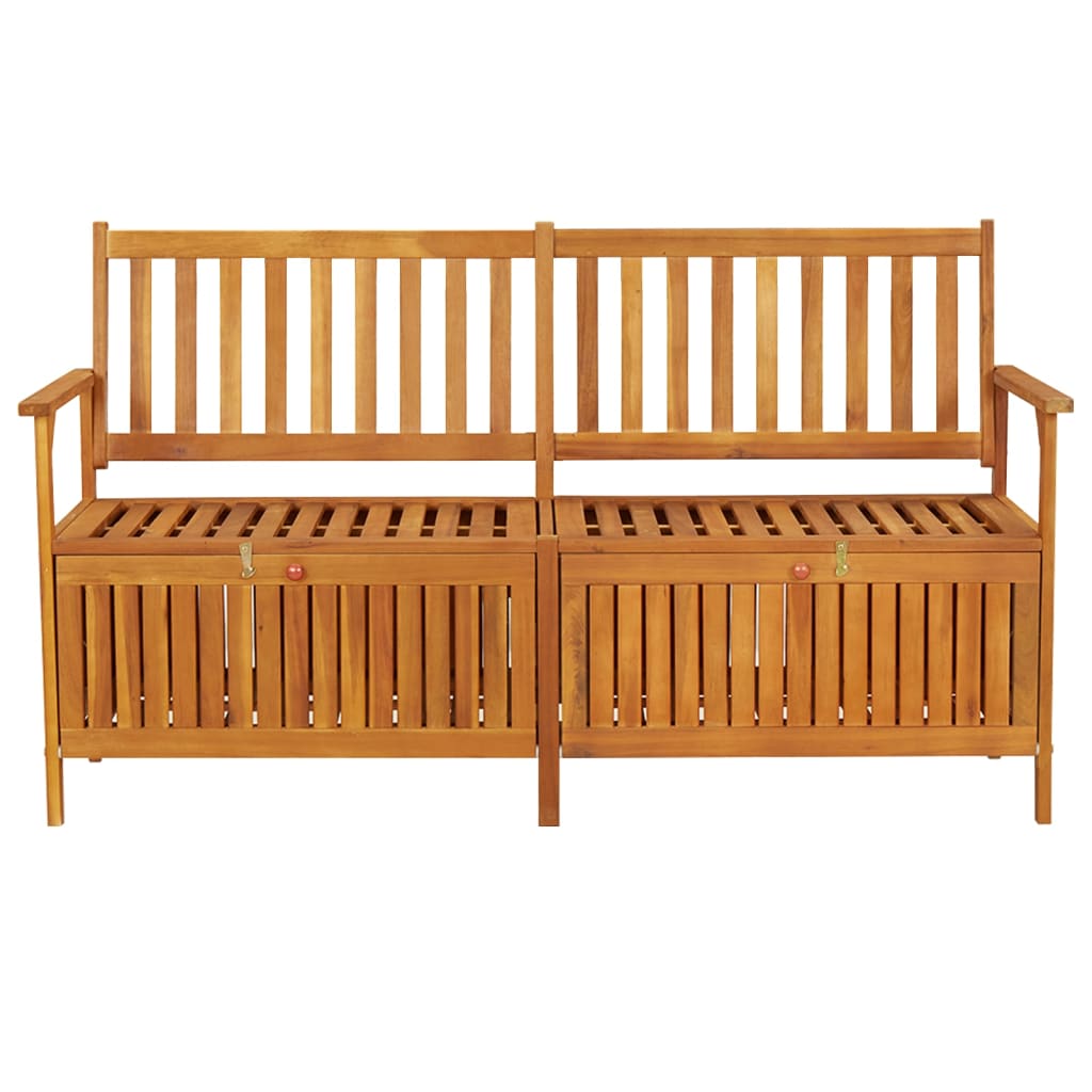 vidaXL Bancă de depozitare, 148 cm, lemn masiv de acacia vidaXL Bancă de depozitare, 148 cm, lemn masiv de acacia
