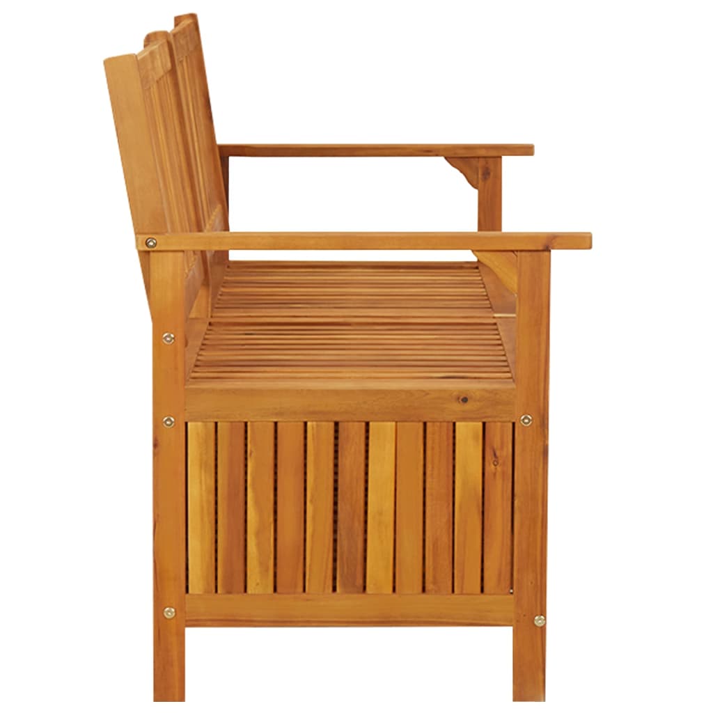 vidaXL Bancă de depozitare, 148 cm, lemn masiv de acacia vidaXL Bancă de depozitare, 148 cm, lemn masiv de acacia