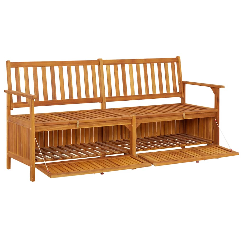 vidaXL Bancă de depozitare , 170 cm, lemn masiv de acacia