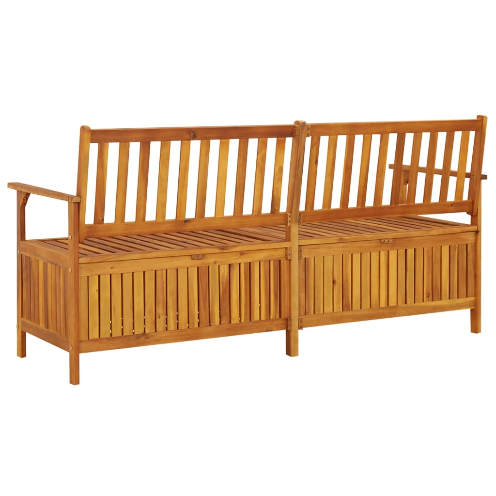 vidaXL Bancă de depozitare , 170 cm, lemn masiv de acacia