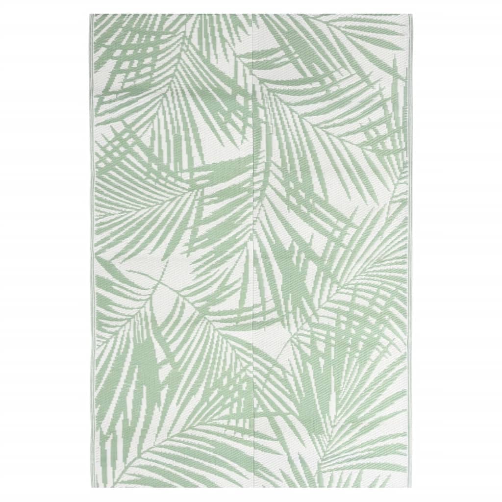 vidaXL Covor de exterior, ARAKIL verde, 140x200 cm, PP vidaXL Covor de exterior, ARAKIL verde, 140x200 cm, PP